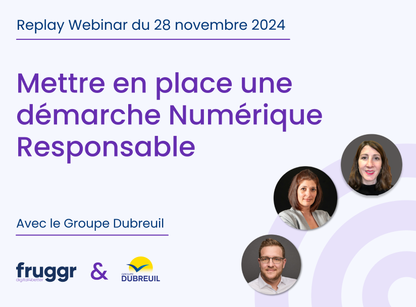Aperçu de la bannière du webinar Fruggr et Dubreuil