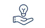 illustration d'une main tenant une ampoule pour représenter une solution ESG 