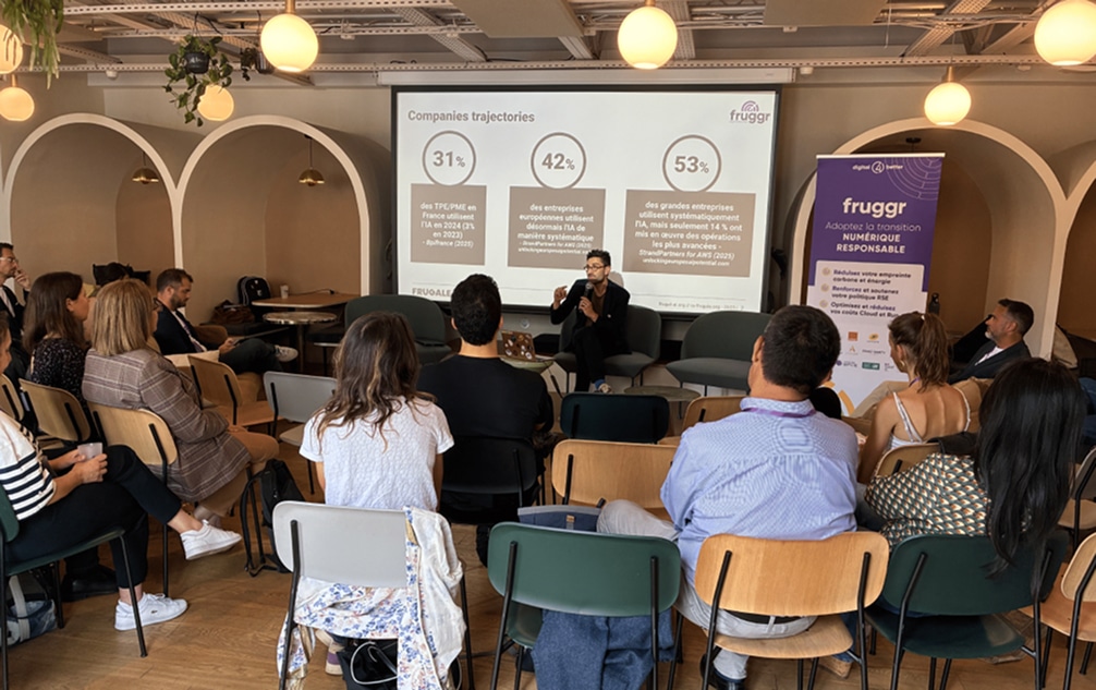 Rémy Maronne a pris la parole à la journée Fruggr
